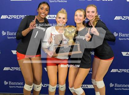 Thumbnail 1 in Scottsdale Christian Academy vs. North Valley Christian Academy (AIA 2A Final - Awards) photogallery.