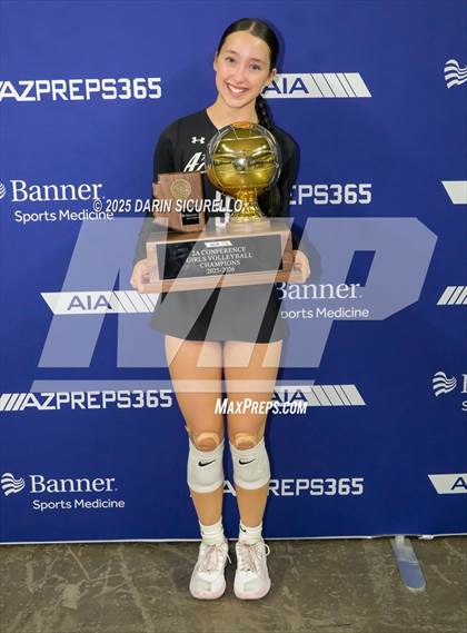 Thumbnail 2 in Scottsdale Christian Academy vs. North Valley Christian Academy (AIA 2A Final - Awards) photogallery.