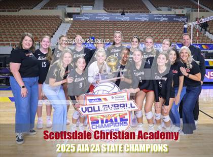 Thumbnail 1 in Scottsdale Christian Academy vs. North Valley Christian Academy (AIA 2A Final - Awards) photogallery.