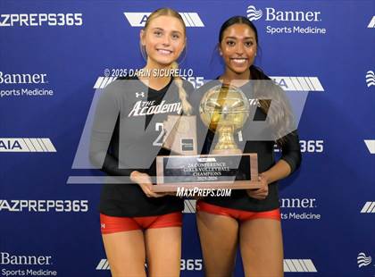 Thumbnail 3 in Scottsdale Christian Academy vs. North Valley Christian Academy (AIA 2A Final - Awards) photogallery.