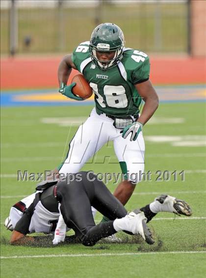 Thumbnail 2 in Poteet vs. Whitehouse (4A Division 2 Region 2 Area Playoffs) photogallery.
