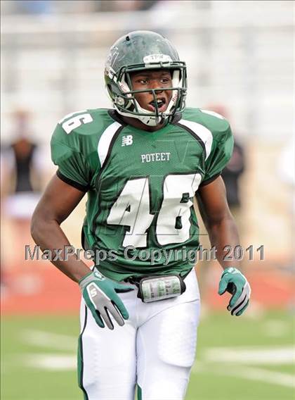 Thumbnail 2 in Poteet vs. Whitehouse (4A Division 2 Region 2 Area Playoffs) photogallery.