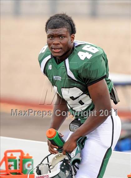 Thumbnail 2 in Poteet vs. Whitehouse (4A Division 2 Region 2 Area Playoffs) photogallery.