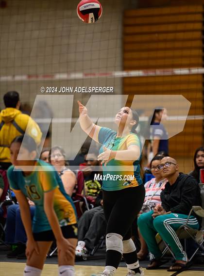 Thumbnail 2 in Century vs Long Beach Poly Whittier High School Cardinal Classic  photogallery.