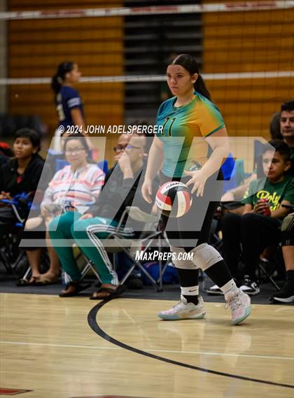 Thumbnail 1 in Century vs Long Beach Poly Whittier High School Cardinal Classic  photogallery.