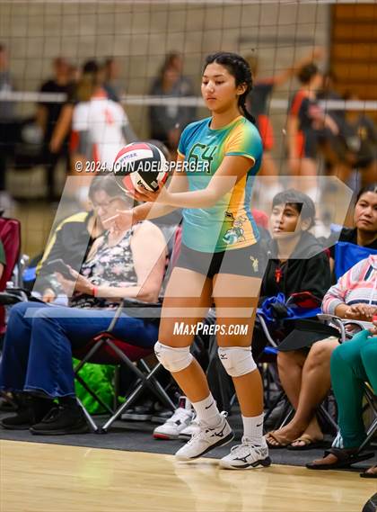 Thumbnail 2 in Century vs Long Beach Poly Whittier High School Cardinal Classic  photogallery.