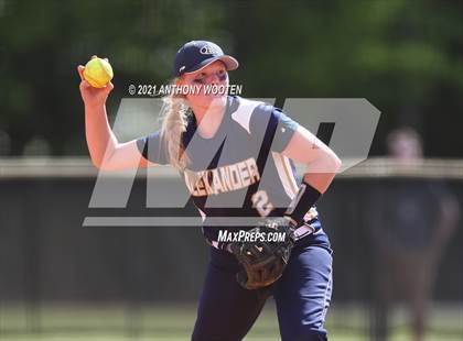 Thumbnail 2 in Southern Alamance vs. Alexander Central (NCHSAA 3A Final - Game 3) photogallery.