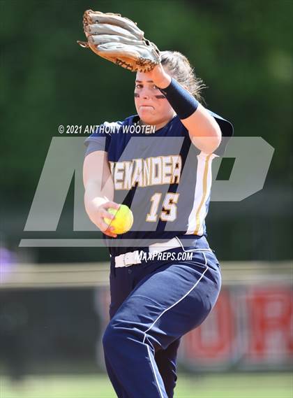 Thumbnail 3 in Southern Alamance vs. Alexander Central (NCHSAA 3A Final - Game 3) photogallery.
