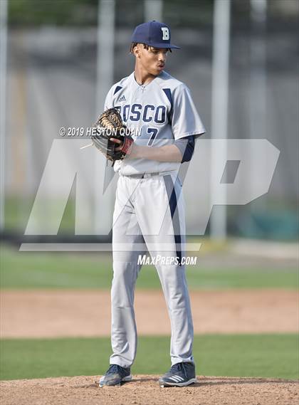 Thumbnail 2 in St. John Bosco @ Gahr (Game 2) photogallery.