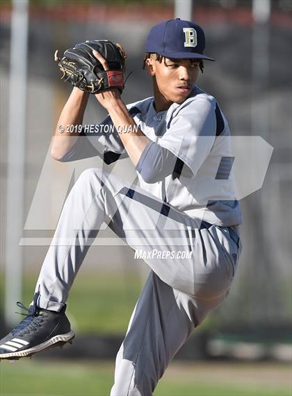 Thumbnail 2 in St. John Bosco @ Gahr (Game 2) photogallery.