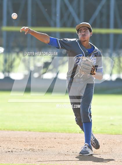 Thumbnail 2 in St. John Bosco @ Gahr (Game 2) photogallery.