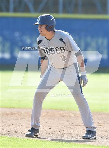Thumbnail 2 in St. John Bosco @ Gahr (Game 2) photogallery.