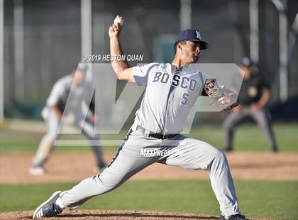 Thumbnail 1 in St. John Bosco @ Gahr (Game 2) photogallery.