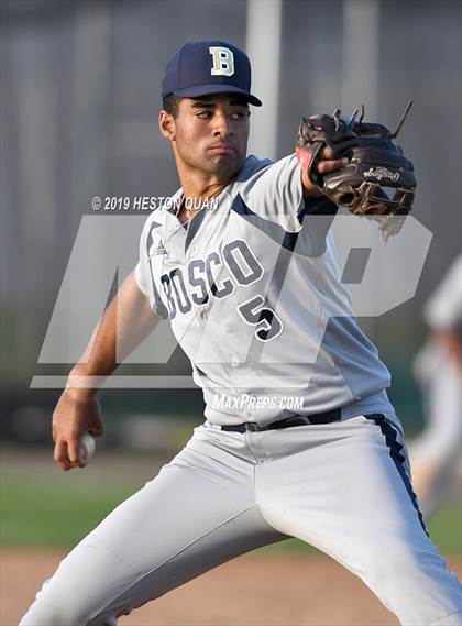 Thumbnail 2 in St. John Bosco @ Gahr (Game 2) photogallery.
