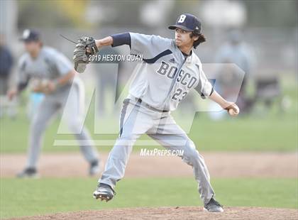 Thumbnail 2 in St. John Bosco @ Gahr (Game 2) photogallery.
