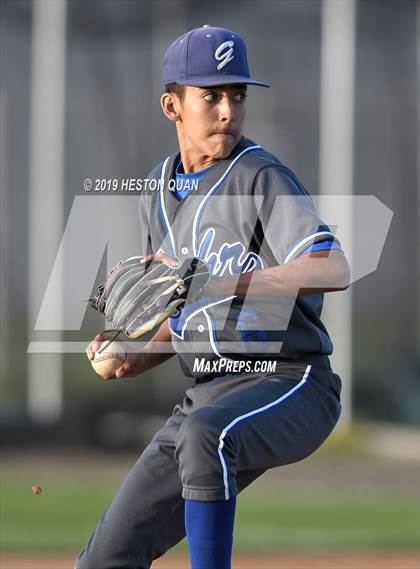 Thumbnail 2 in St. John Bosco @ Gahr (Game 2) photogallery.