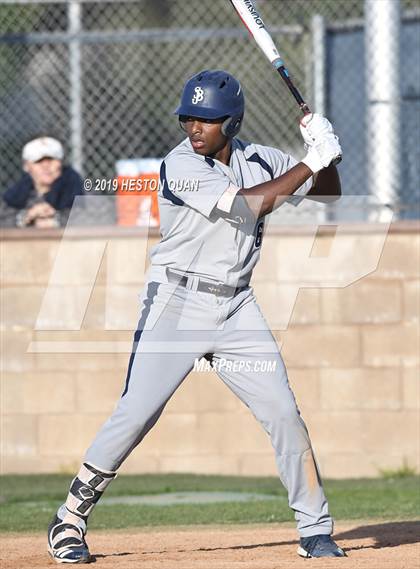 Thumbnail 1 in St. John Bosco @ Gahr (Game 2) photogallery.