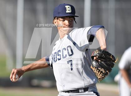 Thumbnail 2 in St. John Bosco @ Gahr (Game 2) photogallery.