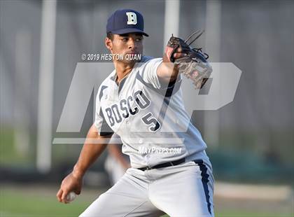 Thumbnail 1 in St. John Bosco @ Gahr (Game 2) photogallery.