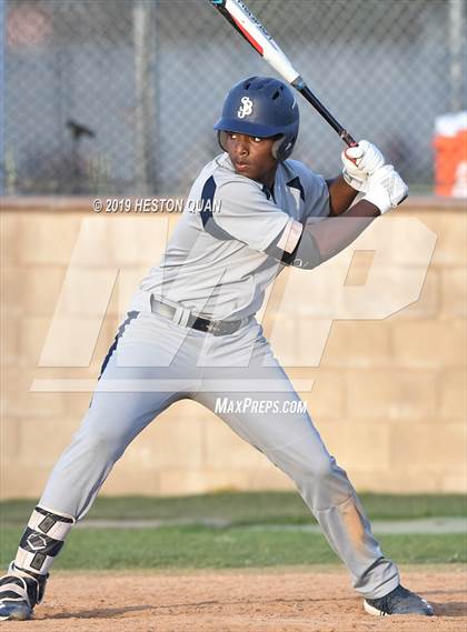 Thumbnail 2 in St. John Bosco @ Gahr (Game 2) photogallery.