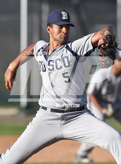 Thumbnail 3 in St. John Bosco @ Gahr (Game 2) photogallery.