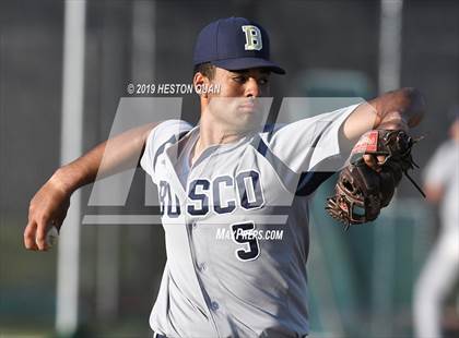 Thumbnail 2 in St. John Bosco @ Gahr (Game 2) photogallery.