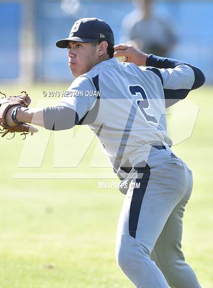 Thumbnail 2 in St. John Bosco @ Gahr (Game 2) photogallery.