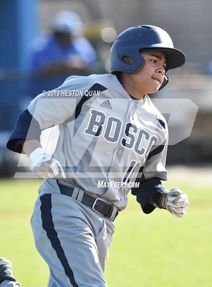 Thumbnail 2 in St. John Bosco @ Gahr (Game 2) photogallery.