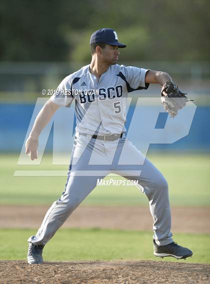 Thumbnail 3 in St. John Bosco @ Gahr (Game 2) photogallery.