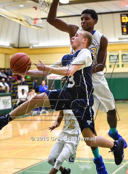 Thumbnail 2 in Trinity Prep vs Hillcrest Academy (The Crush in the Valley) photogallery.