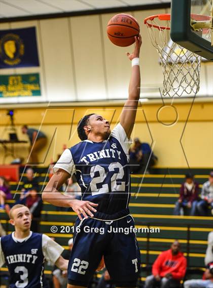 Thumbnail 3 in Trinity Prep vs Hillcrest Academy (The Crush in the Valley) photogallery.