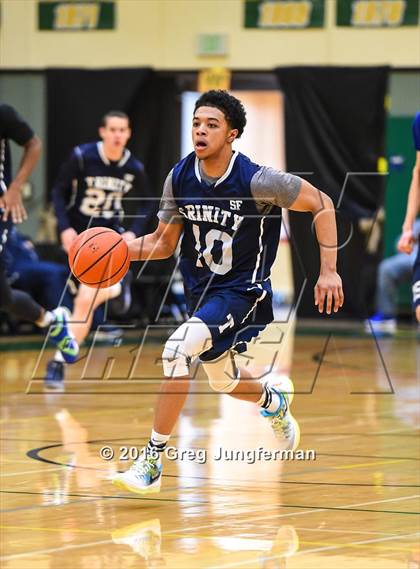 Thumbnail 1 in Trinity Prep vs Hillcrest Academy (The Crush in the Valley) photogallery.