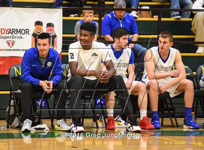 Thumbnail 2 in Trinity Prep vs Hillcrest Academy (The Crush in the Valley) photogallery.