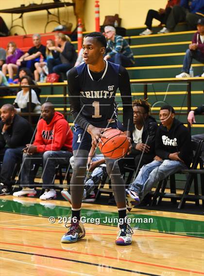 Thumbnail 1 in Trinity Prep vs Hillcrest Academy (The Crush in the Valley) photogallery.