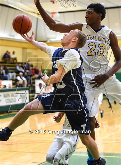 Thumbnail 3 in Trinity Prep vs Hillcrest Academy (The Crush in the Valley) photogallery.