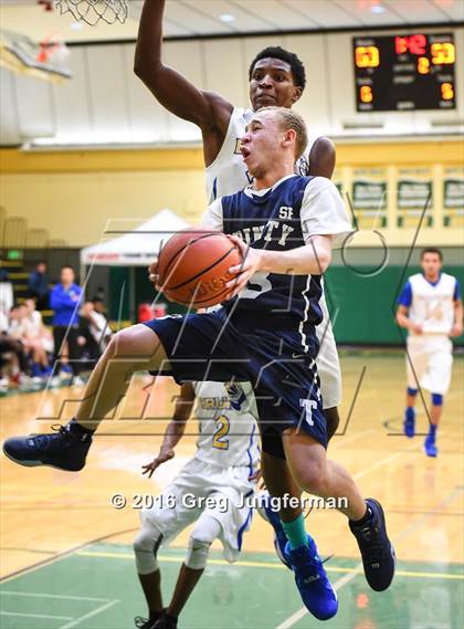 Thumbnail 1 in Trinity Prep vs Hillcrest Academy (The Crush in the Valley) photogallery.