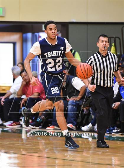 Thumbnail 1 in Trinity Prep vs Hillcrest Academy (The Crush in the Valley) photogallery.