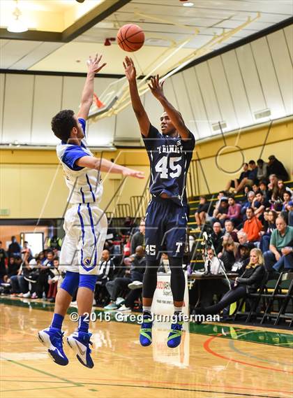 Thumbnail 3 in Trinity Prep vs Hillcrest Academy (The Crush in the Valley) photogallery.