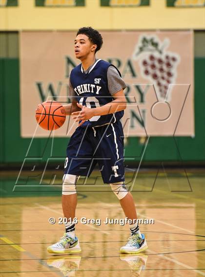 Thumbnail 3 in Trinity Prep vs Hillcrest Academy (The Crush in the Valley) photogallery.