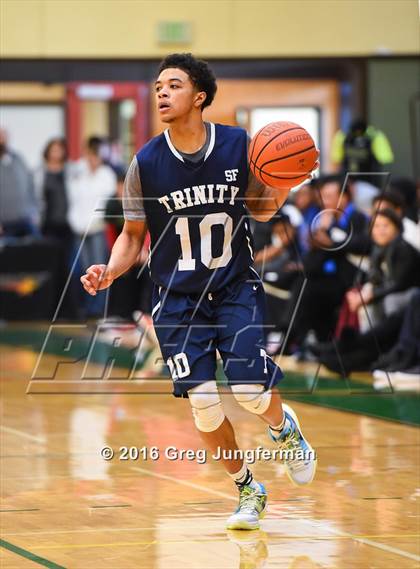 Thumbnail 2 in Trinity Prep vs Hillcrest Academy (The Crush in the Valley) photogallery.