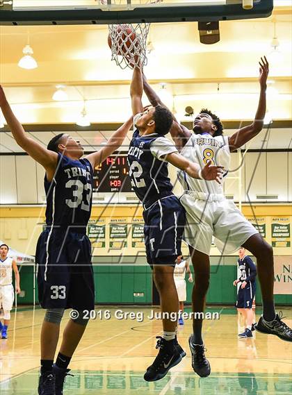 Thumbnail 1 in Trinity Prep vs Hillcrest Academy (The Crush in the Valley) photogallery.