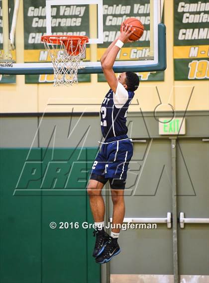 Thumbnail 3 in Trinity Prep vs Hillcrest Academy (The Crush in the Valley) photogallery.
