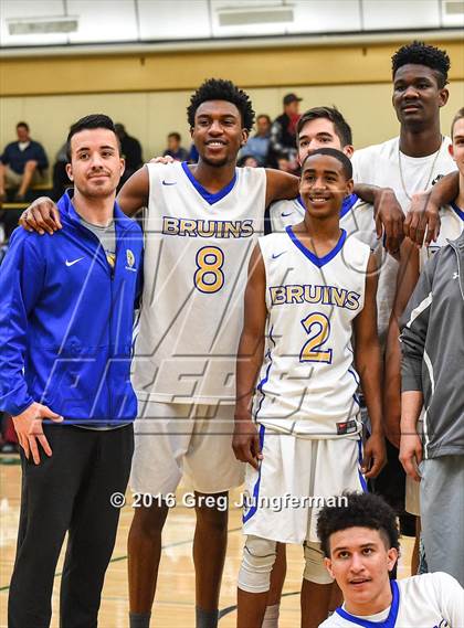 Thumbnail 1 in Trinity Prep vs Hillcrest Academy (The Crush in the Valley) photogallery.