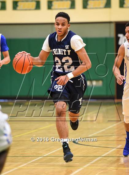 Thumbnail 3 in Trinity Prep vs Hillcrest Academy (The Crush in the Valley) photogallery.