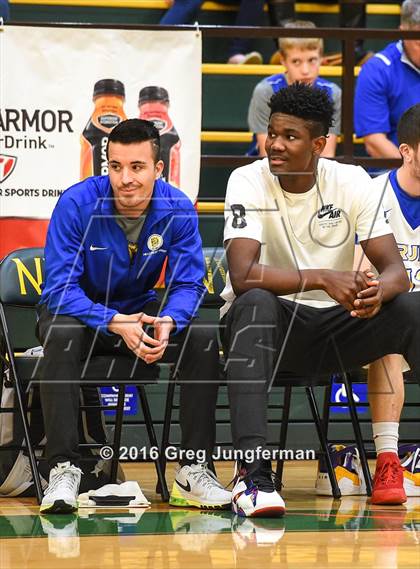 Thumbnail 3 in Trinity Prep vs Hillcrest Academy (The Crush in the Valley) photogallery.