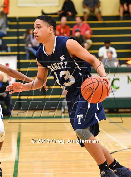Thumbnail 1 in Trinity Prep vs Hillcrest Academy (The Crush in the Valley) photogallery.