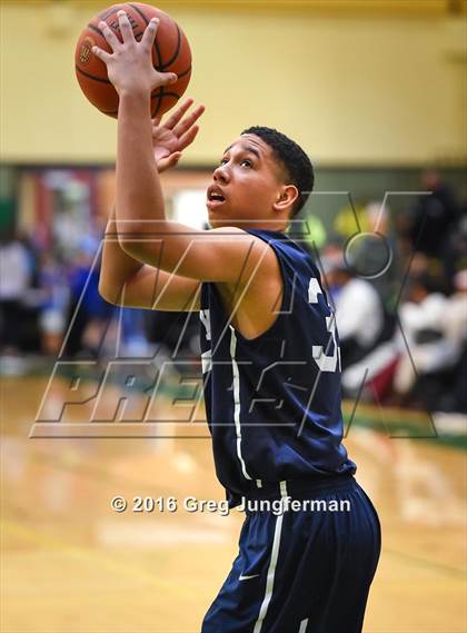 Thumbnail 1 in Trinity Prep vs Hillcrest Academy (The Crush in the Valley) photogallery.