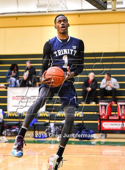 Thumbnail 2 in Trinity Prep vs Hillcrest Academy (The Crush in the Valley) photogallery.