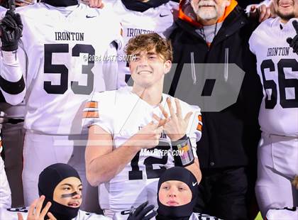 Thumbnail 3 in Liberty Center vs. Ironton (OHSAA Division 5 Final) photogallery.