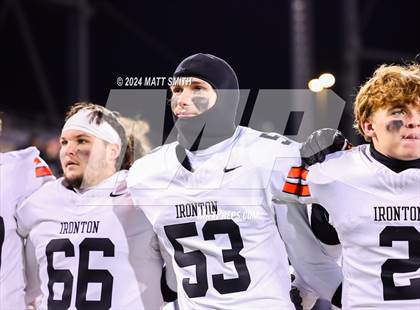 Thumbnail 2 in Liberty Center vs. Ironton (OHSAA Division 5 Final) photogallery.